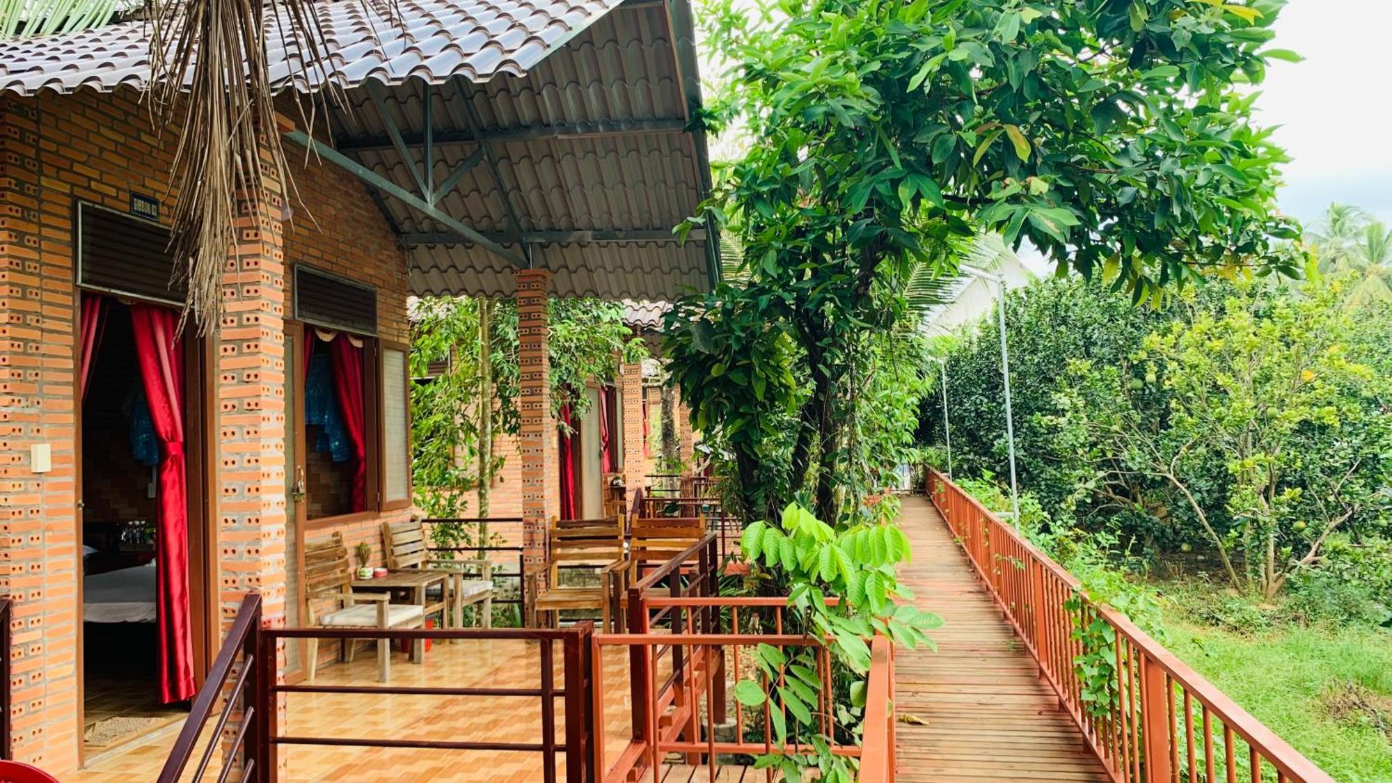 Gibbon Singing Home Stay Quan Tom Esterno foto