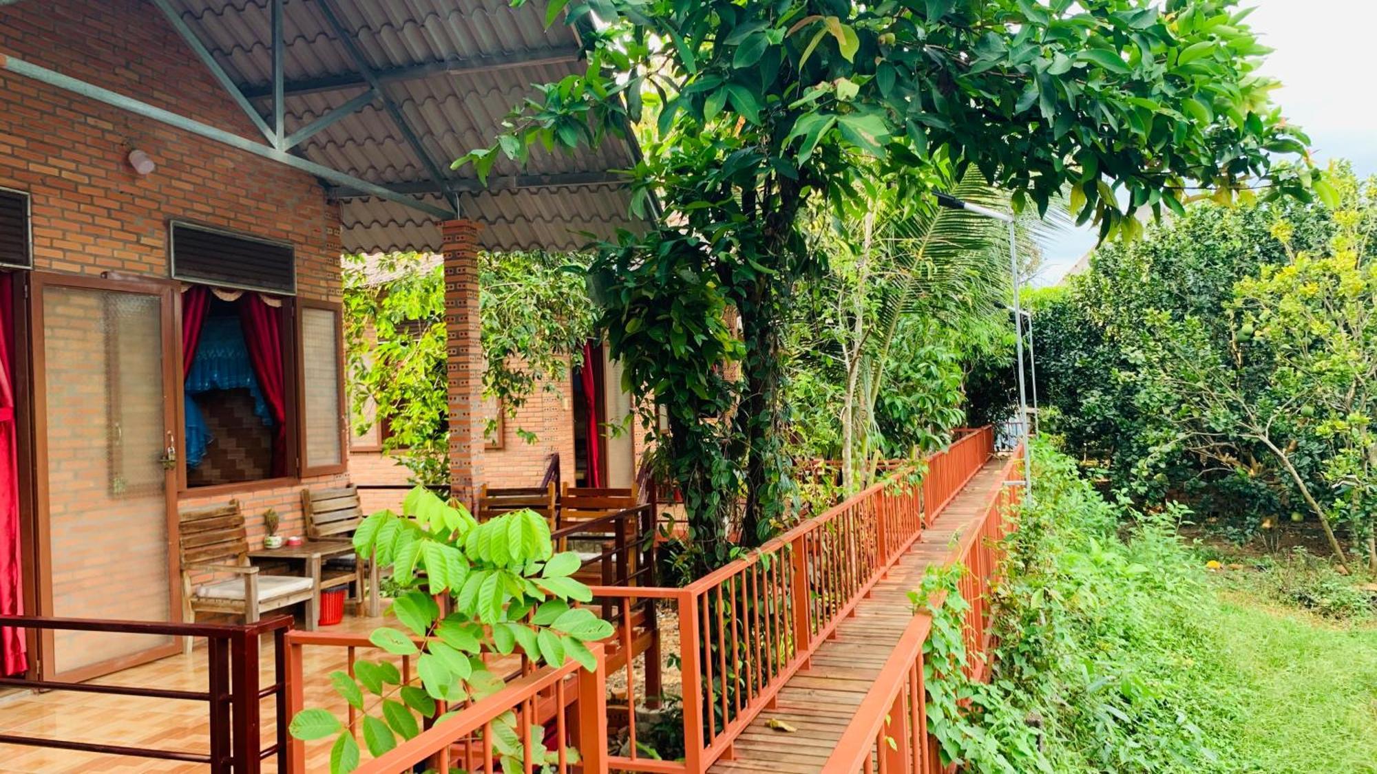 Gibbon Singing Home Stay Quan Tom Esterno foto