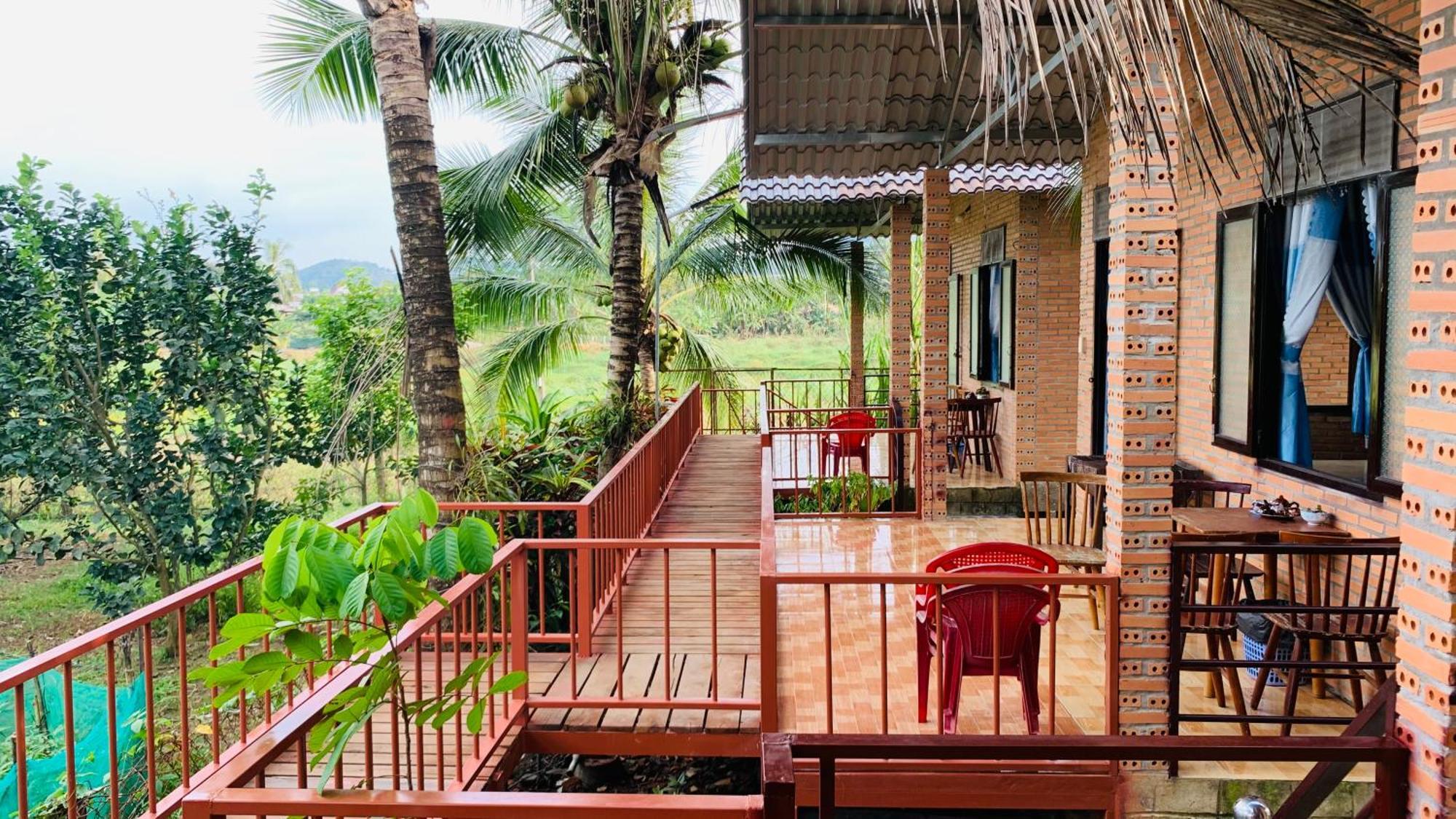 Gibbon Singing Home Stay Quan Tom Esterno foto