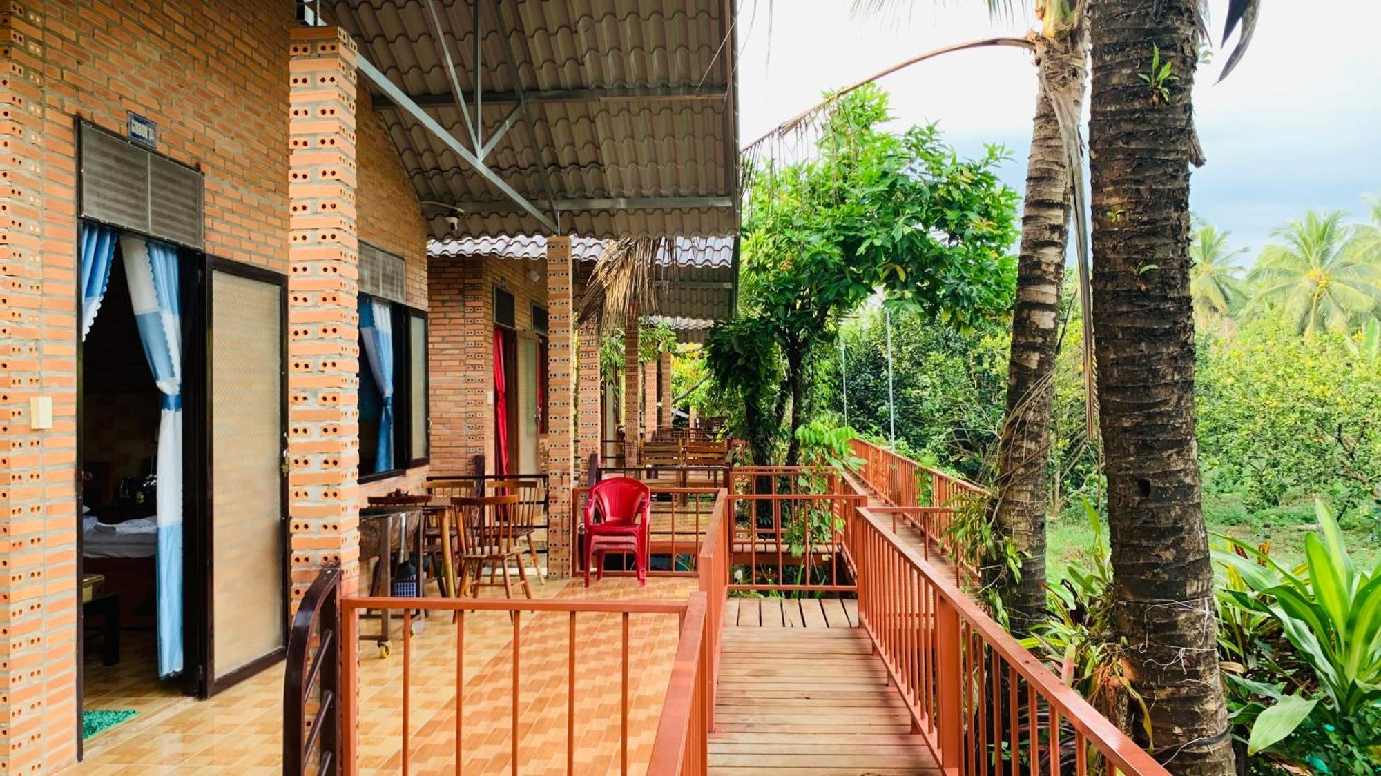 Gibbon Singing Home Stay Quan Tom Esterno foto